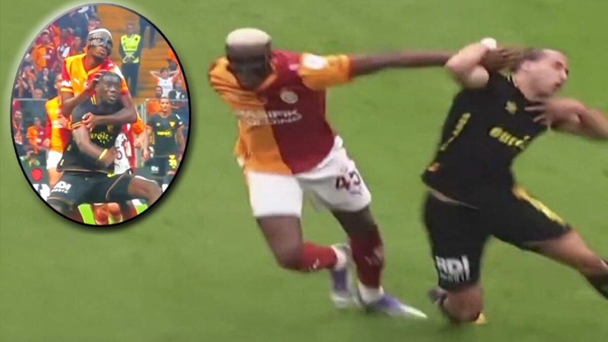 Hakem Göztepe’yi doğradı! Hakem Göztepe’yi doğradı!
