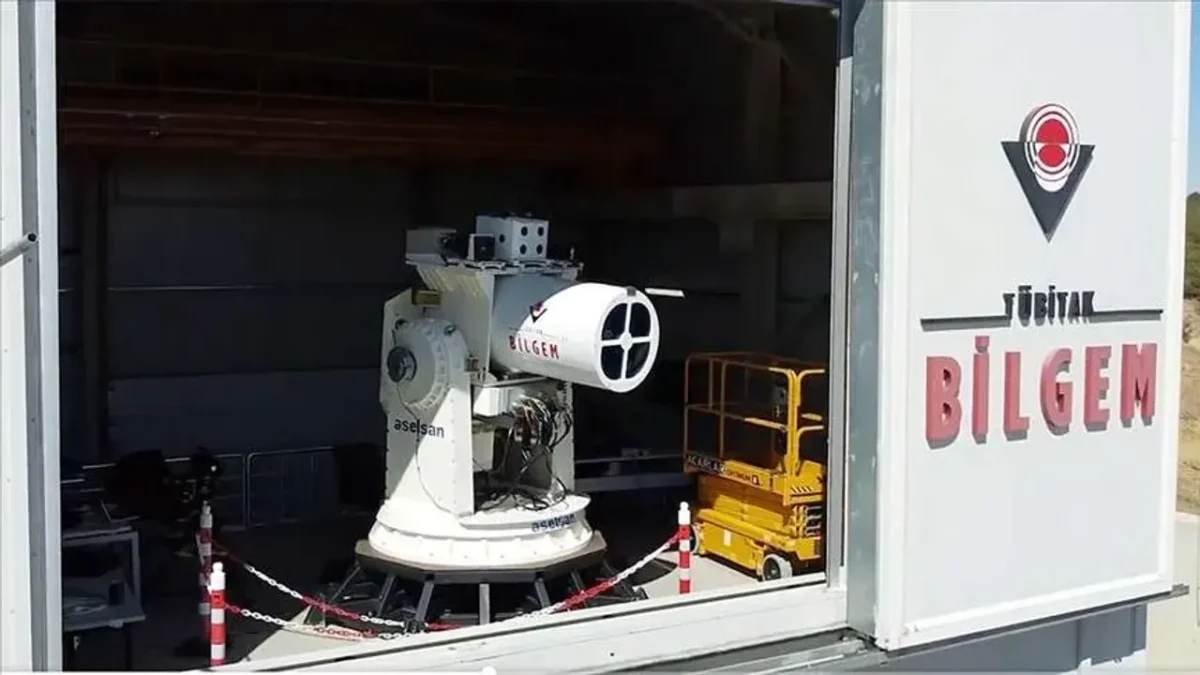 Yerli 20 kw lazer sistemi IŞIK kritik testi geçti