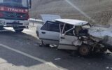 Denizli’de korkunç kaza: 1 ölü, 1 yaralı!