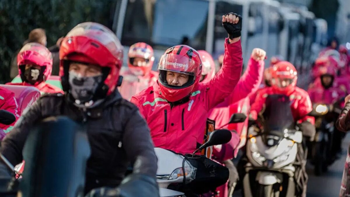Moto-isyan… Kuryeler 3 gün kontak kapatacak! Moto-isyan… Kuryeler 3 gün kontak kapatacak!