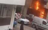 Manisa’da oyun salonu yandı