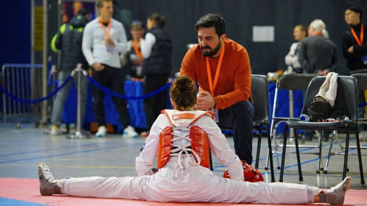 AGM Spor Kulübü taekwondo antrenörü Ziya Cönge, milli takım görevinde AGM Spor Kulübü taekwondo antrenörü Ziya Cönge, milli takım görevinde