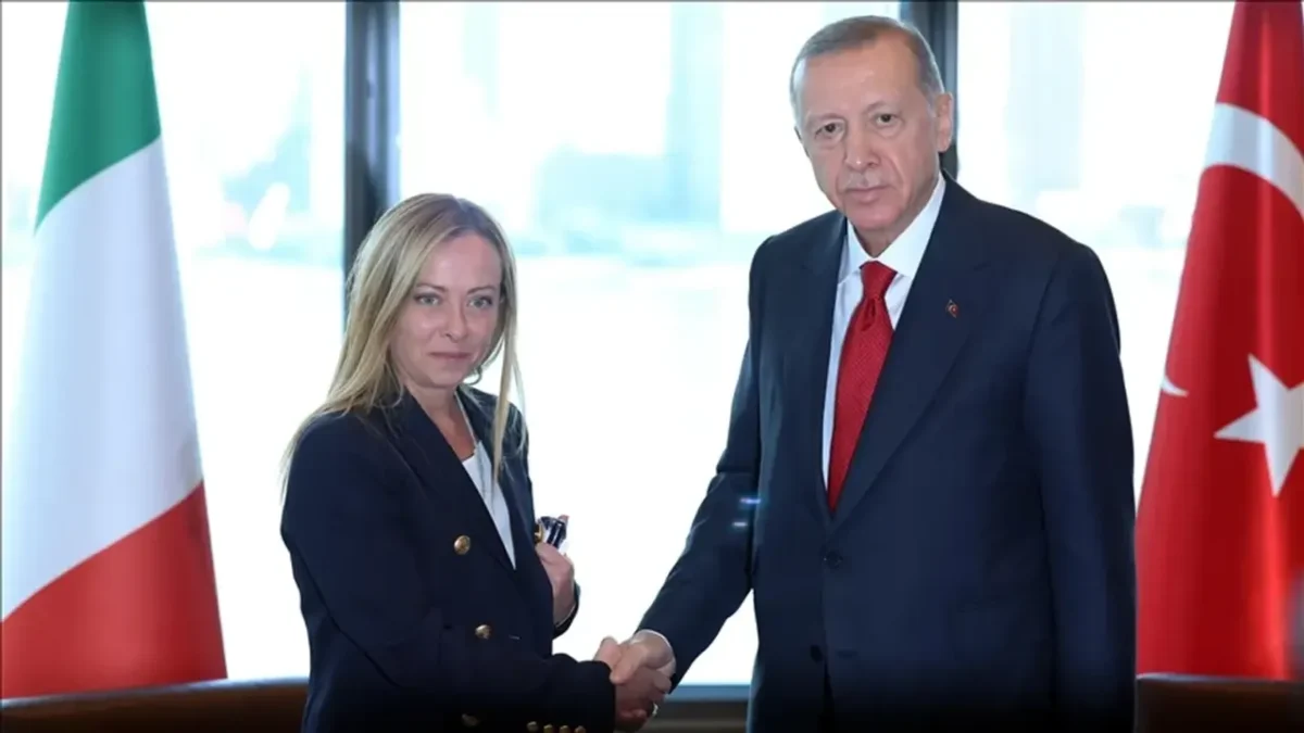 Cumhurbaşkanı Erdoğan, İtalya Başbakanı Meloni ile görüştü!