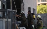 Bornova’da depo yangınına jet müdahale!