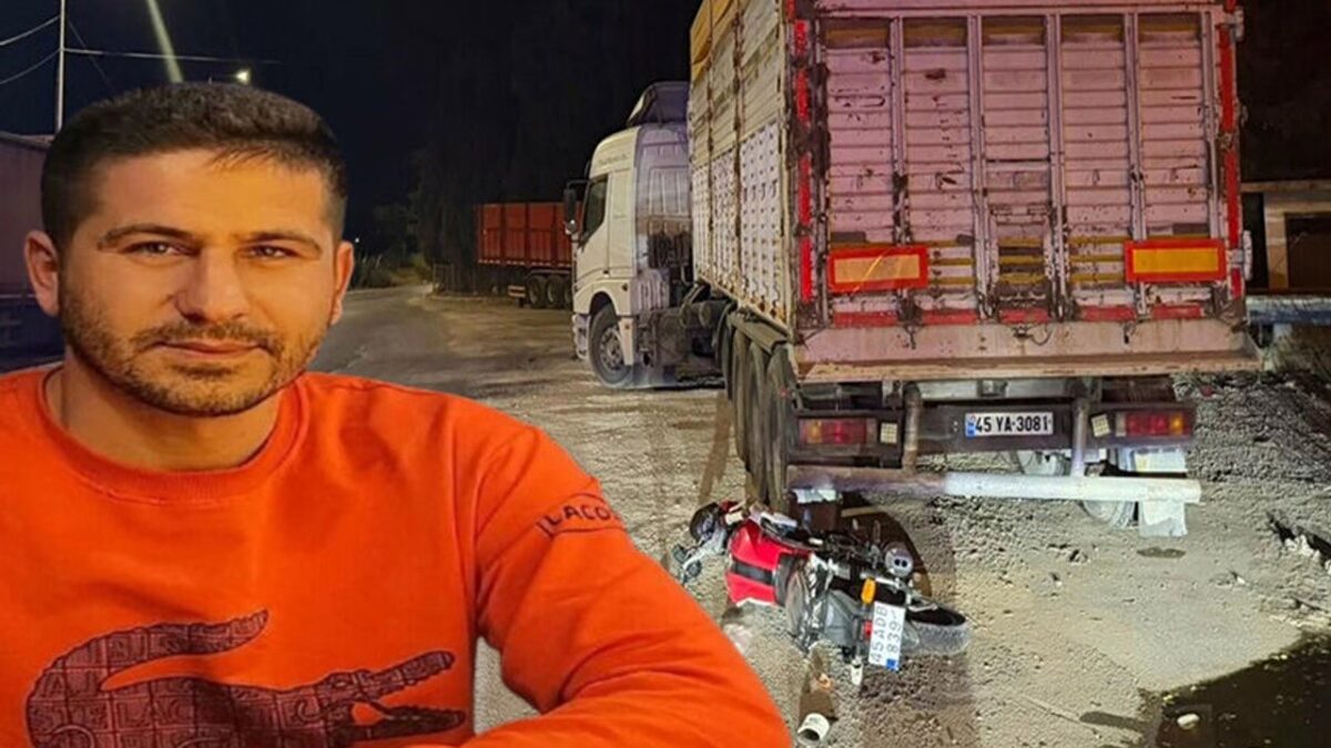 Park halindeki TIR’a çarptı: Motosikletli kaza kurbanı!