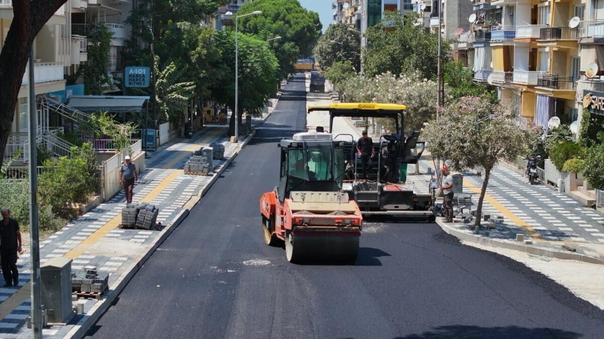 Salihli’de asfalt seferberliği